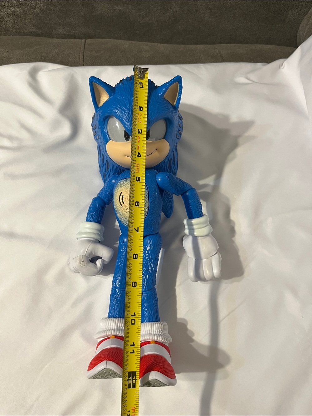 Blue Sonic-Inspired Poseable Action Figure - Kids Toys - Picture 5 of 7